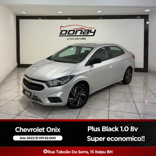 Chevrolet Joy Plus Black Ed.1.0 8V 4P Flex MEC 2021