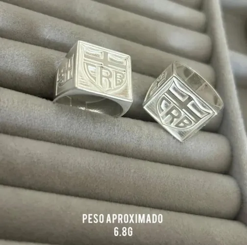 Anel/Dedeira de Prata Legítima 925 Novo