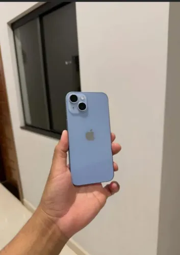 iPhone 14 azul 128 GB 6 meses de garantia