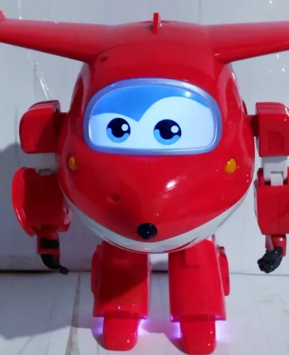 BRINQUEDO ELETRONICO JETT WINGS ROBO RESGATE 2018 ORIGINAL