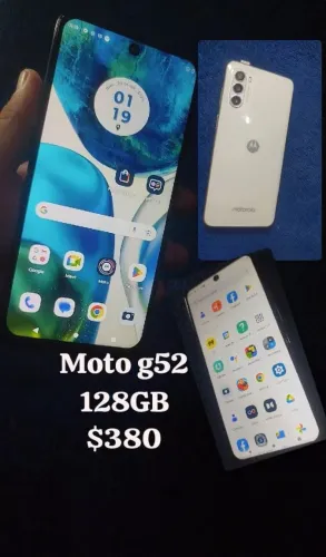 Vendo moto g52