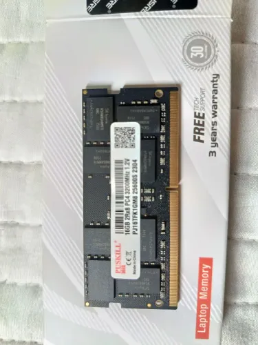 Memória RAM 16gb puskill 3200mhz pra notebook. Comprada em julho de 2025