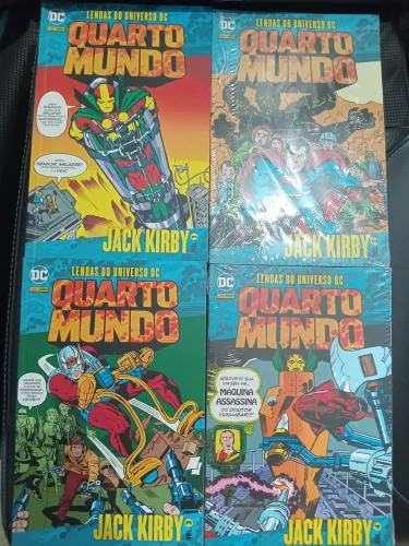 Lendas do Universo Dc Quarto Mundo. Volumes 1,2,3 e 4