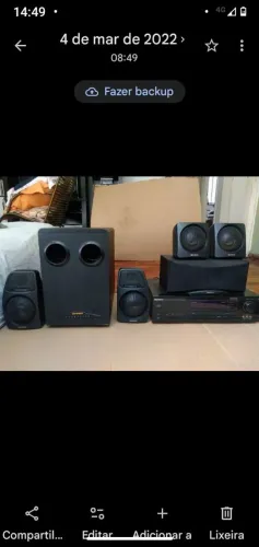 Receiver Vintage Gradiente DPR-200 Dolby Pro-Logic + Caixas (Preço Especial)
