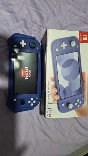 Nintendo switch lite 256gb com jogos