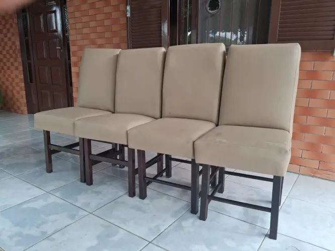 Conjunto 4 Cadeiras de Corvino feito a mão
