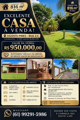 EXCELENTE OPORTUNIDADE PARA INVESTIMENTO OU MORADIA