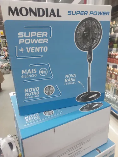 Ventilador super turbo 40cm Mondial