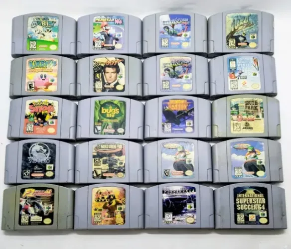 Fitas originais de Nintendo 64 - Preços na descrição