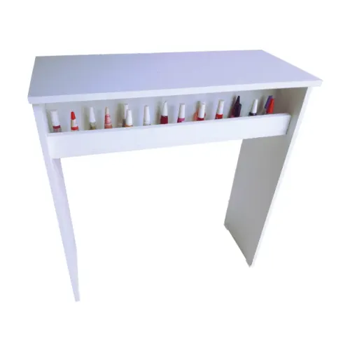 Mesa Manicure 2.0 de MDF 70x77x30cm Suporte Esmaltes Alemódulos