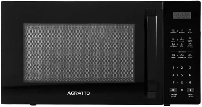 Forno Microondas Agratto 32 Litros 1400w Preto