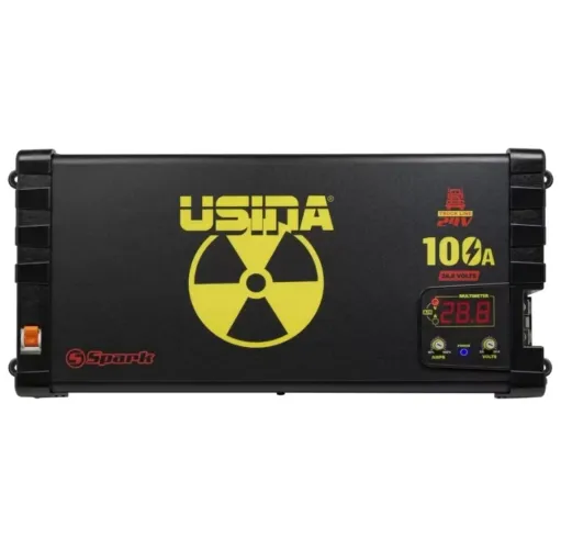 Fonte Usina 100A / 24v praticamente sem ter usado. Na caixa