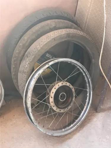 Roda traseira da 125