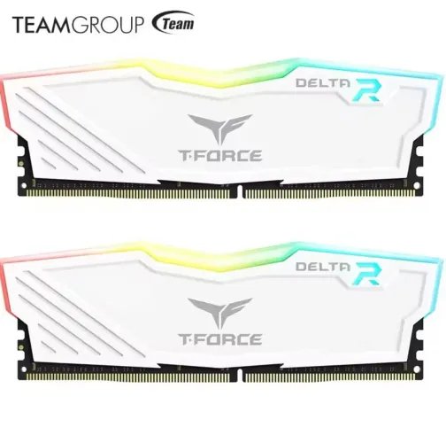 Memória RAM - TEAMGROUP T-Force Delta RGB DDR4 3200 MHz 2X 8GB APENAS RETIRADA!