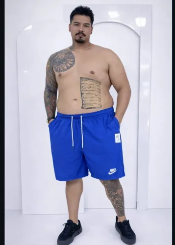 Short Tactel com elastano plus size G3/G4 atacado mínimo 6 peças 