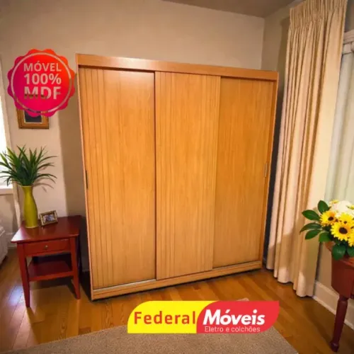 Guarda Roupa 100% MDF MAIS VENDIDO