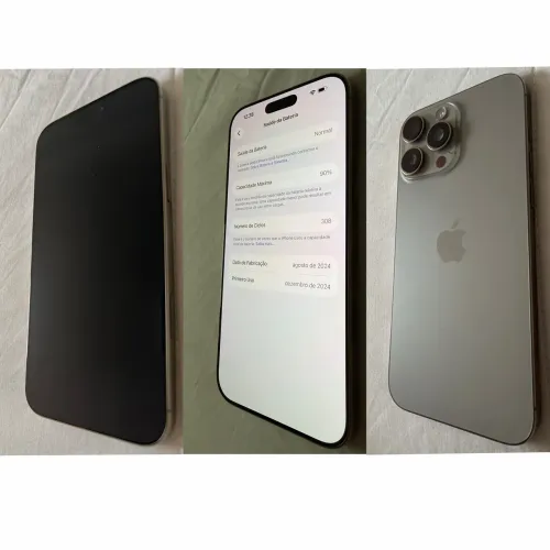 iPHONE 16 PRO MAX 256 GB PERFEITO!!!