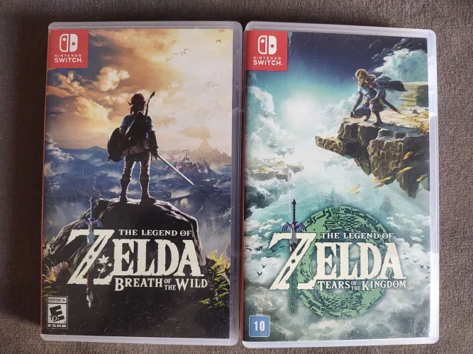 Zelda Breath e Zelda Tears - Nintendo Switch 