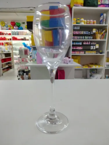 Taça de Vidro Festa Decoração