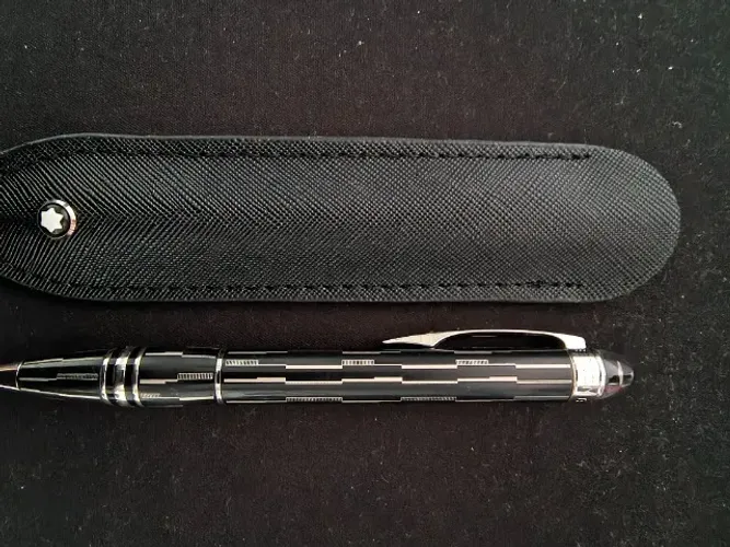 Caneta Montblanc StarWalker Black Mystery Preta Original