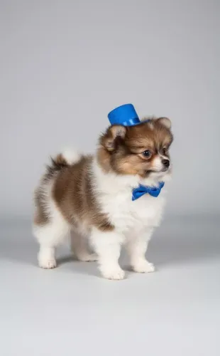 Lindo machinho de spitz alemão Blue merle Disponível