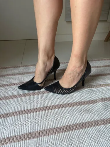 Scarpin Preto - Nunca usado