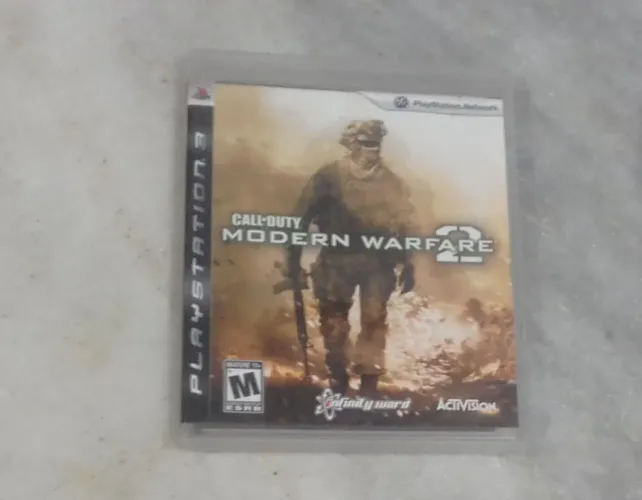 Jogo Call Of Duty Modern Warfare 2 Original PS3 COD Midia Física