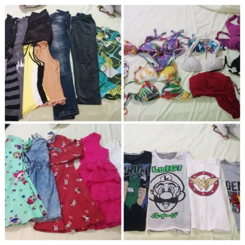 Vendo lote de roupas brinquedos e sapatos