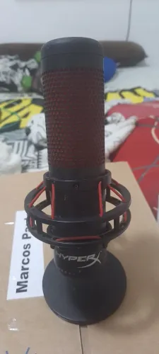Microfone Condensador Gamer HyperX QuadCast