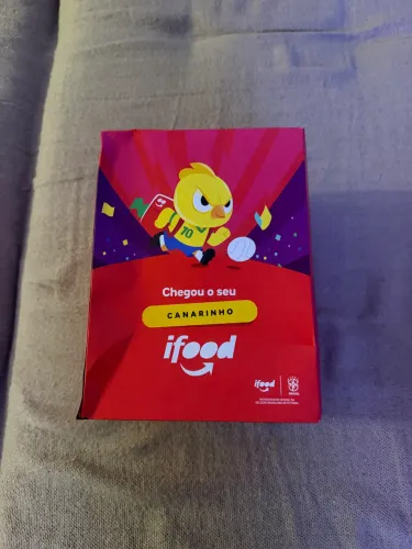 Pelúcia Canarinho do IFood - Copa 70