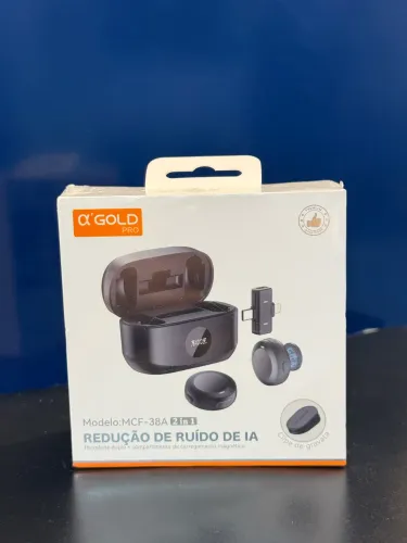 Microfone Lapela imã