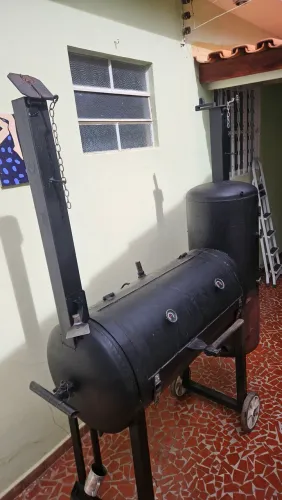 Pitsmoker/defumador off-set