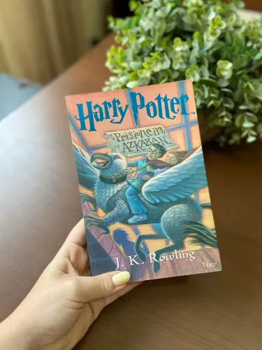 Harry Potter e o Prisioneiro de Azkaban - capa antiga e original