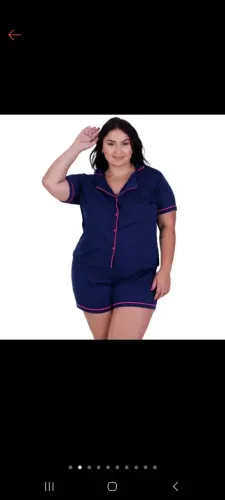 Pijama americano plus size 