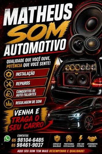 Serviços de som automotivo preço justo e qualidade no trabalho e com agilidade na entrega 