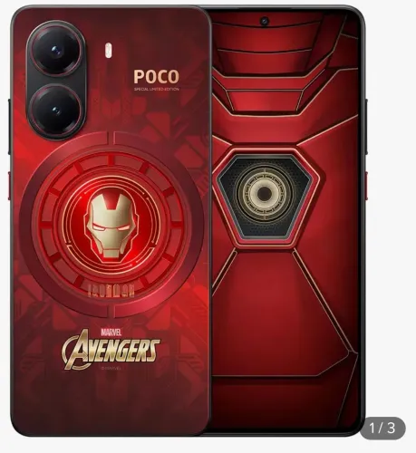 Poço X7 pro edição limitada ironman 