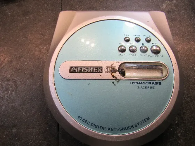 Diskman Cd Player Fisher Z-ACDP4(S) (Ler)