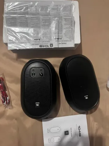 Caixas de Som JBL 104-BT Bluetooth - Par de Monitores