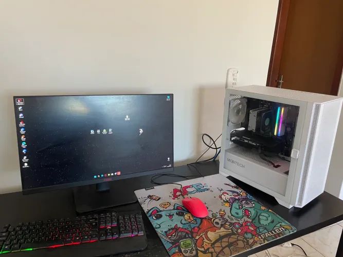 PC GAMER Ryzen 5 5600 + RX 5500 XT 8GB + MONITOR 240Hz