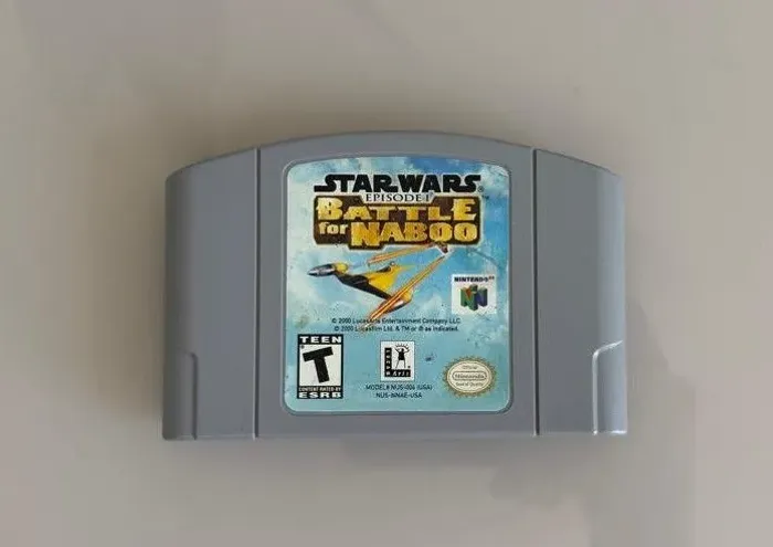 Cartucho Fita Star Wars Episode I - Battle for Naboo - Original - Nintendo 64