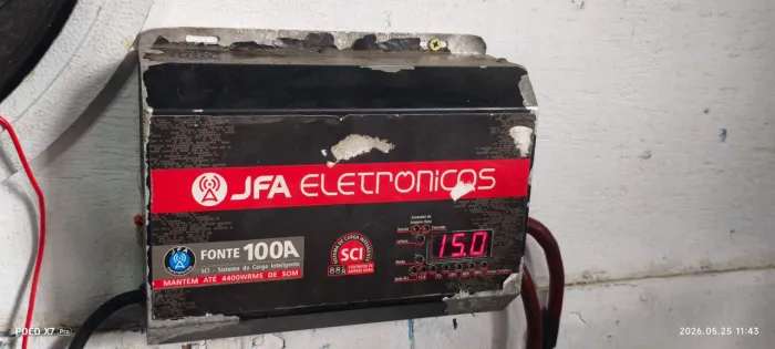 Fonte JFA 100 A 