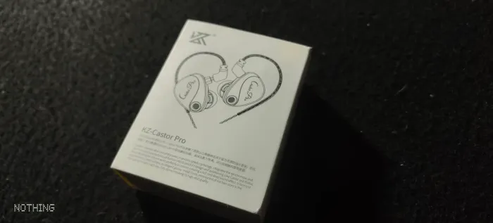 KZ Castor Pro - Som de Alta Fidelidade - Cabo P2/3 com Microfone (Estado de Novo!)