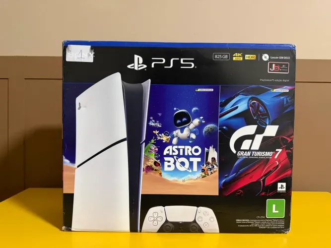 PS5 Slim mídia digital NOVO!