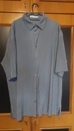 Camisa Zara Masculina Estilo Issey Miyake