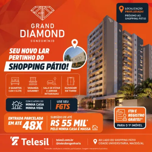 Novo Condomínio Grand Diamond | Apartamentos Modernos em Maceió