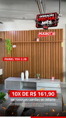 Painel Ripado de 2.28 metros