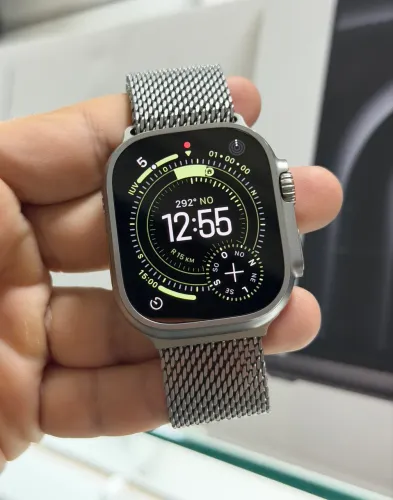 Apple watch ultra 3 ª geração garantia Apple até 08/05/2027, bateria 100%, natural