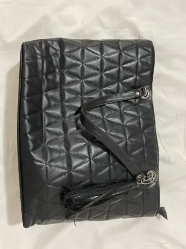 Bolsa matelassê courino