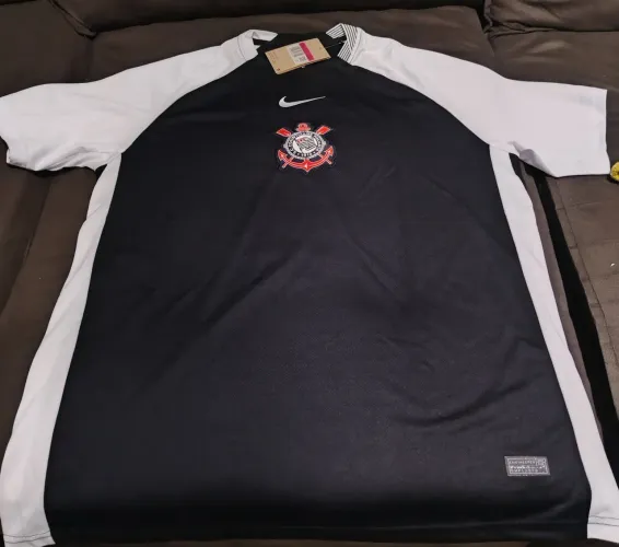 Camisas Corinthians preta 2025