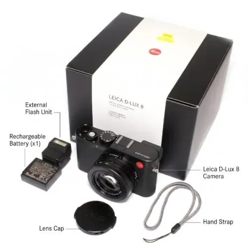 Câmera Leica D-Lux 8 - Black - Nova + Invoice B&HPhotoVideo + Garantia